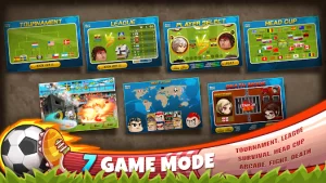 Head Soccer MOD APK 6.17.1 (Unlimited Money) For Android 2
