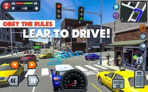 Car Driving School Simulator Mod APK 3.16.1 For Android [Unlimited money,Free purchase,Unlocked] 4